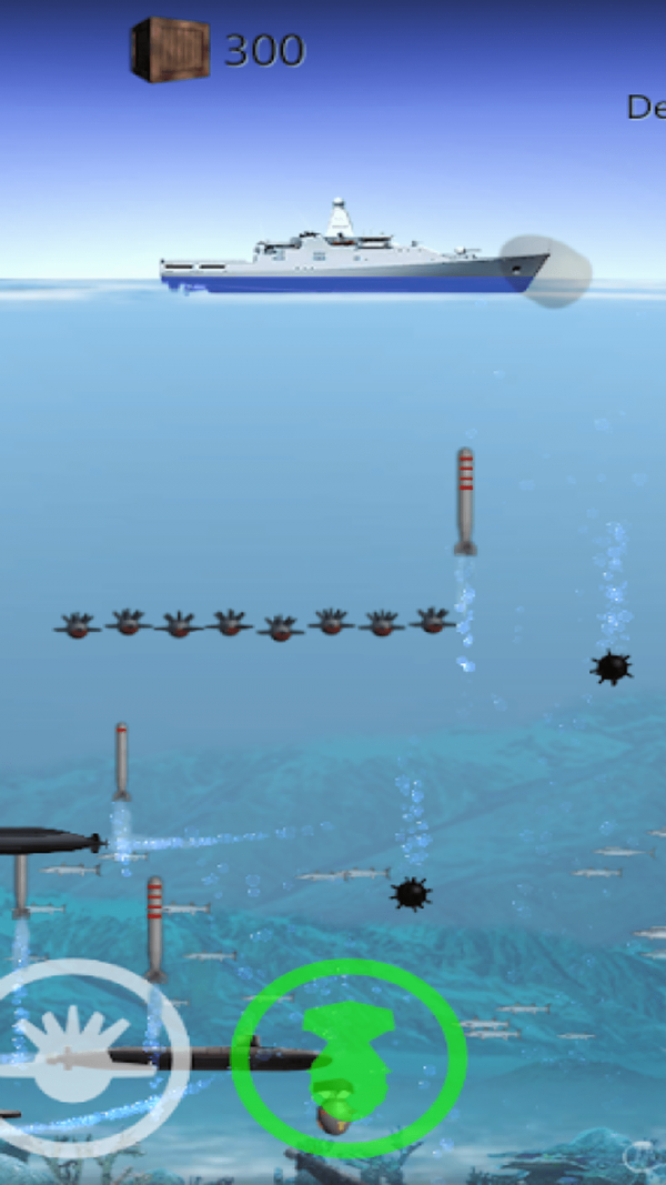战舰大战潜水艇图3